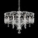 Bella Rose Six Light Chandelier in Antique Silver (53|TC1024N48H)