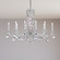 Siena Ten Light Chandelier in Polished Stainless Steel (53|RS83101N401R)