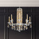 Siena Eight Light Chandelier in Black (53|RS83081N51H)