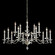 Modique 15 Light Chandelier in Polished Silver (53|MD1015N40H)