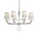 Emilea Eight Light Chandelier in Antique Silver (53|MA1008N48O)