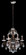 Filigrae Six Light Chandelier in Antique Silver (53|FE7006N48H)