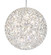 Da Vinci 18 Light Pendant in Polished Stainless Steel (53|DV1818O)