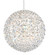 Da Vinci 12 Light Pendant in Polished Stainless Steel (53|DV1212O)