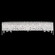Chantant Six Light Bath Vanity in Polished Stainless Steel (53|CH3640N401O)
