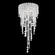 Chantant Three Light Flush Mount in Polished Stainless Steel (53|CH0802N401O)