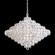 Baronet 28 Light Pendant in Polished Stainless Steel (53|BN1033N401R)