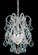 Olde World Four Light Mini Pendant in Polished Silver (53|680940R)