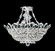 Trilliane Eight Light Semi-Flush Mount in Polished Stainless Steel (53|5796R)