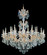 La Scala 24 Light Chandelier in Florentine Bronze (53|501383)