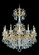 La Scala 12 Light Chandelier in Heirloom Gold (53|501122R)