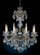 La Scala Eight Light Chandelier in Heirloom Gold (53|500722R)