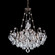 Renaissance Eight Light Pendant in Antique Silver (53|378748)