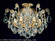 Renaissance Six Light Semi-Flush Mount in Heirloom Gold (53|378422S)