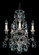 Renaissance Five Light Chandelier in Antique Silver (53|376948S)