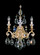 Renaissance Two Light Wall Sconce in Black (53|376151)