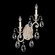Renaissance Two Light Wall Sconce in Antique Silver (53|375848)