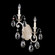 Renaissance Two Light Wall Sconce in Antique Silver (53|375748)