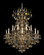 New Orleans 14 Light Chandelier in Heirloom Gold (53|365822R)