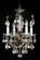 New Orleans Four Light Chandelier in Antique Silver (53|364848H)