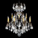 Renaissance Rock Crystal 13 Light Chandelier in Antique Silver (53|357248OS)