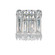Quantum One Light Wall Sconce in Polished Stainless Steel (53|2220O)