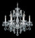 Century Six Light Chandelier in Black Pearl (53|170549)