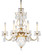Bagatelle Seven Light Chandelier in Heirloom Gold (53|124622)