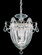 Bagatelle Three Light Mini Pendant in Polished Silver (53|124340)