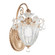 Bagatelle One Light Wall Sconce in Antique Silver (53|124048)