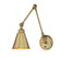 Morland One Light Wall Sconce in Warm Brass (51|9961CP1322)