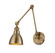 Dakota One Light Wall Sconce in Warm Brass (51|99601322)