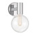 Wright One Light Wall Sconce in Chrome (51|93076111)