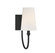 Cameron One Light Wall Sconce in Matte Black (51|92542189)