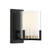 Eaton One Light Wall Sconce in Matte Black with Warm Brass Accents (51|919771143)