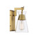 Lakewood One Light Wall Sconce in Warm Brass (51|918301322)