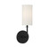 Powell One Light Wall Sconce in Matte Black (51|91755189)