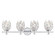 Moreno Four Light Bathroom Vanity in Chrome (51|86601411)