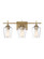 Octave Three Light Bath Bar in Warm Brass (51|840303322)