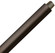 Fixture Accessory Extension Rod in Espresso (51|7EXT129)