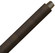 Fixture Accessory Extension Rod in Noblewood with Iron (51|7EXT101)