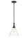 Drake One Light Pendant in English Bronze (51|79132113)