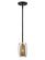 Dunbar One Light Pendant in Warm Brass with Bronze Accents (51|79064195)