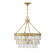 Windham Four Light Pendant in Warm Brass (51|787004322)
