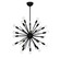 Galea 24 Light Chandelier in Matte Black (51|760992489)