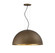 Sommerton Three Light Pendant in Rubbed Bronze with Gold Leaf (51|75014384)