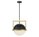 Carlysle One Light Pendant in Matte Black with Warm Brass (51|746001143)