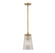 Chantilly One Light Pendant in Warm Brass (51|717421322)