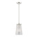 Chantilly One Light Pendant in Polished Nickel (51|717421109)
