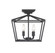 Townsend Four Light Semi-Flush Mount in Matte Black (51|6328489)